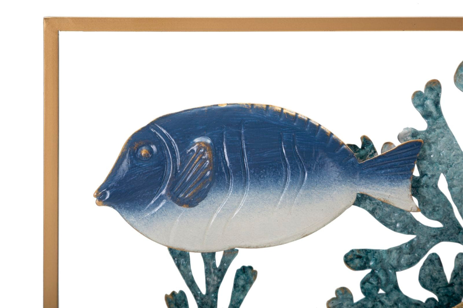 Mauro Ferretti IRON WALL PANEL FISH CM 50,2X3,8X50,2