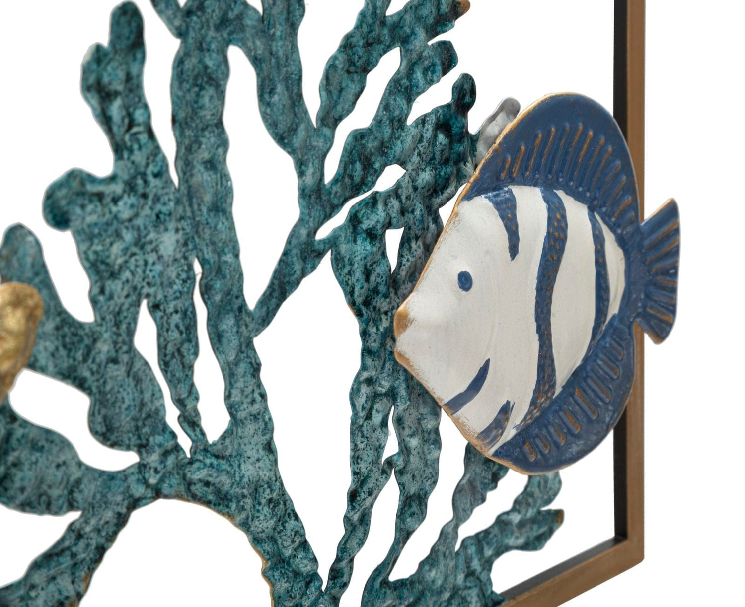 Mauro Ferretti IRON WALL PANEL FISH CM 50,2X3,8X50,2