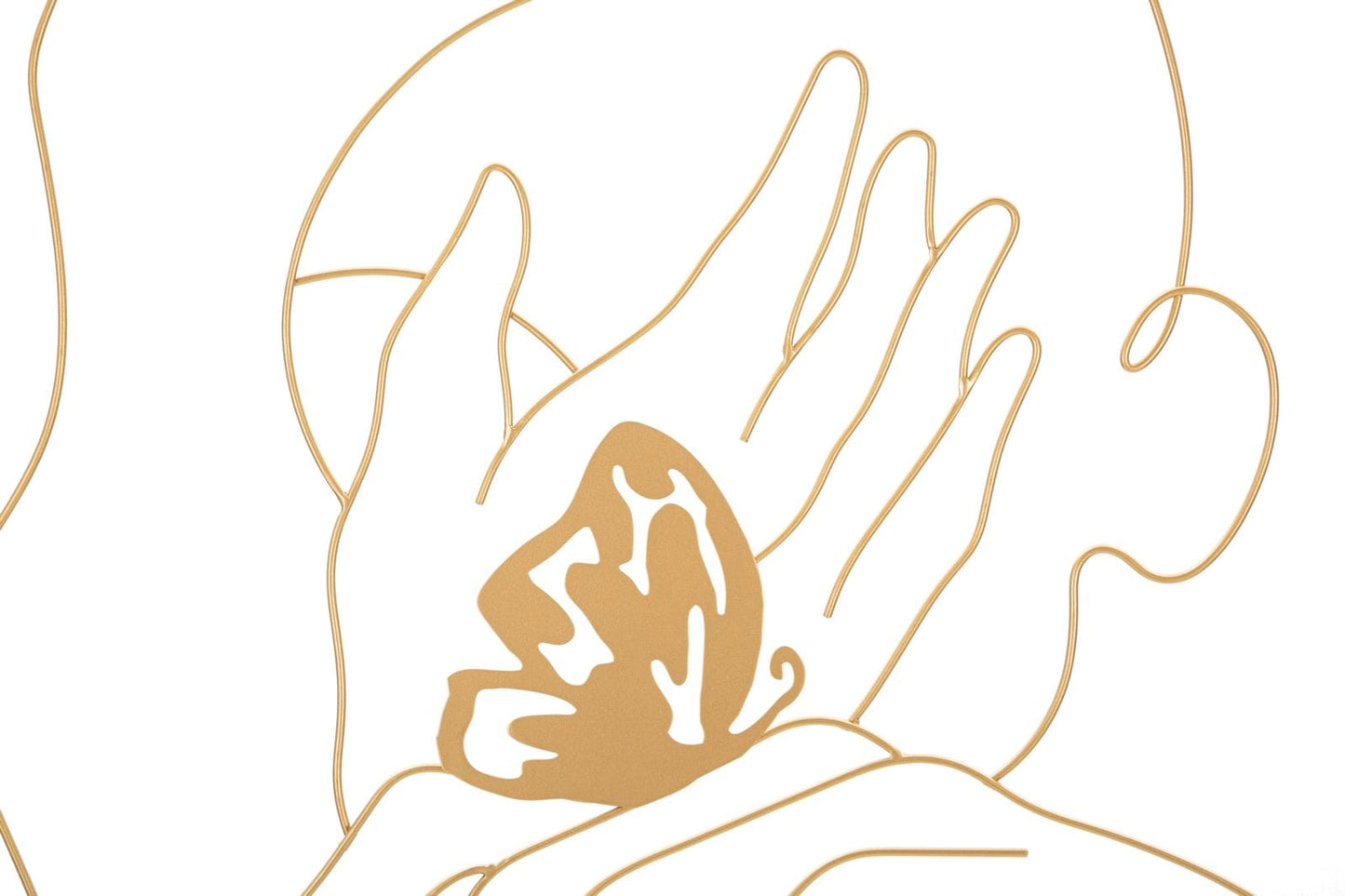 Mauro Ferretti IRON WALL PANEL HANDS ON FACE CM 60X1X80