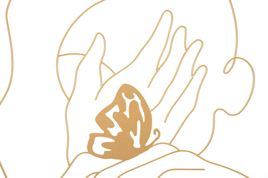 Mauro Ferretti IRON WALL PANEL HANDS ON FACE CM 60X1X80