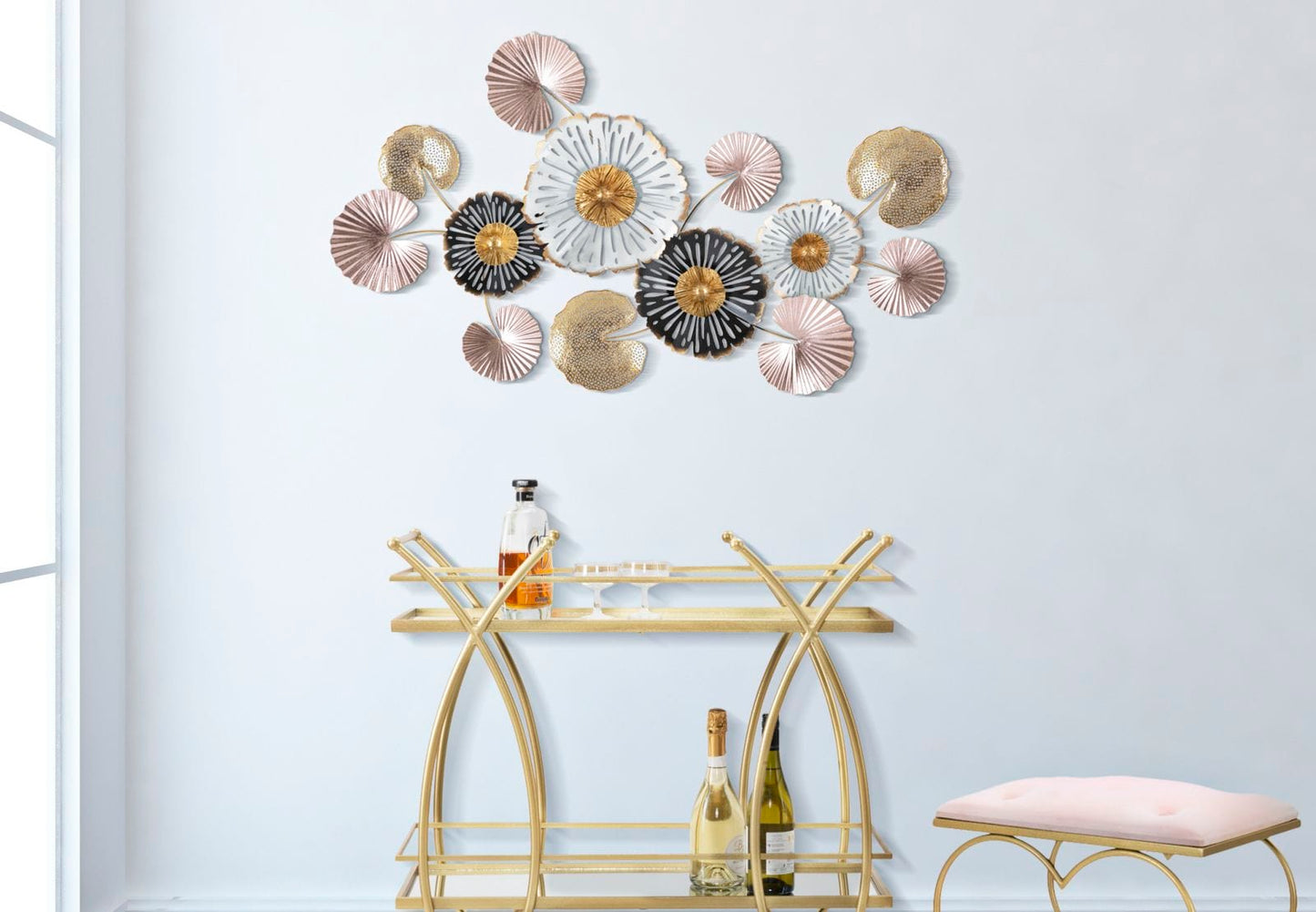 Mauro Ferretti IRON WALL PANEL PINKY -B- CM 106X6X60,5