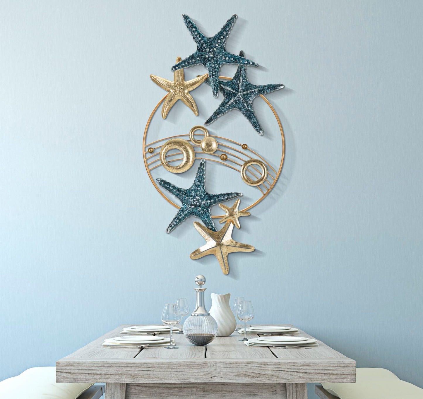 Mauro Ferretti IRON WALL PANEL SEA STAR CM 90,8X3,8X50,2