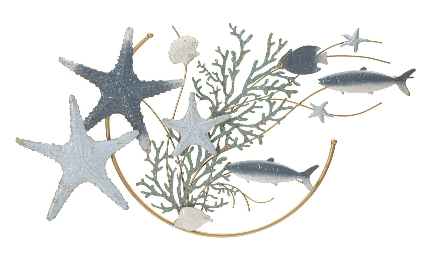 Mauro Ferretti IRON WALL PANEL SEA STAR CM 95,3X5X53,3