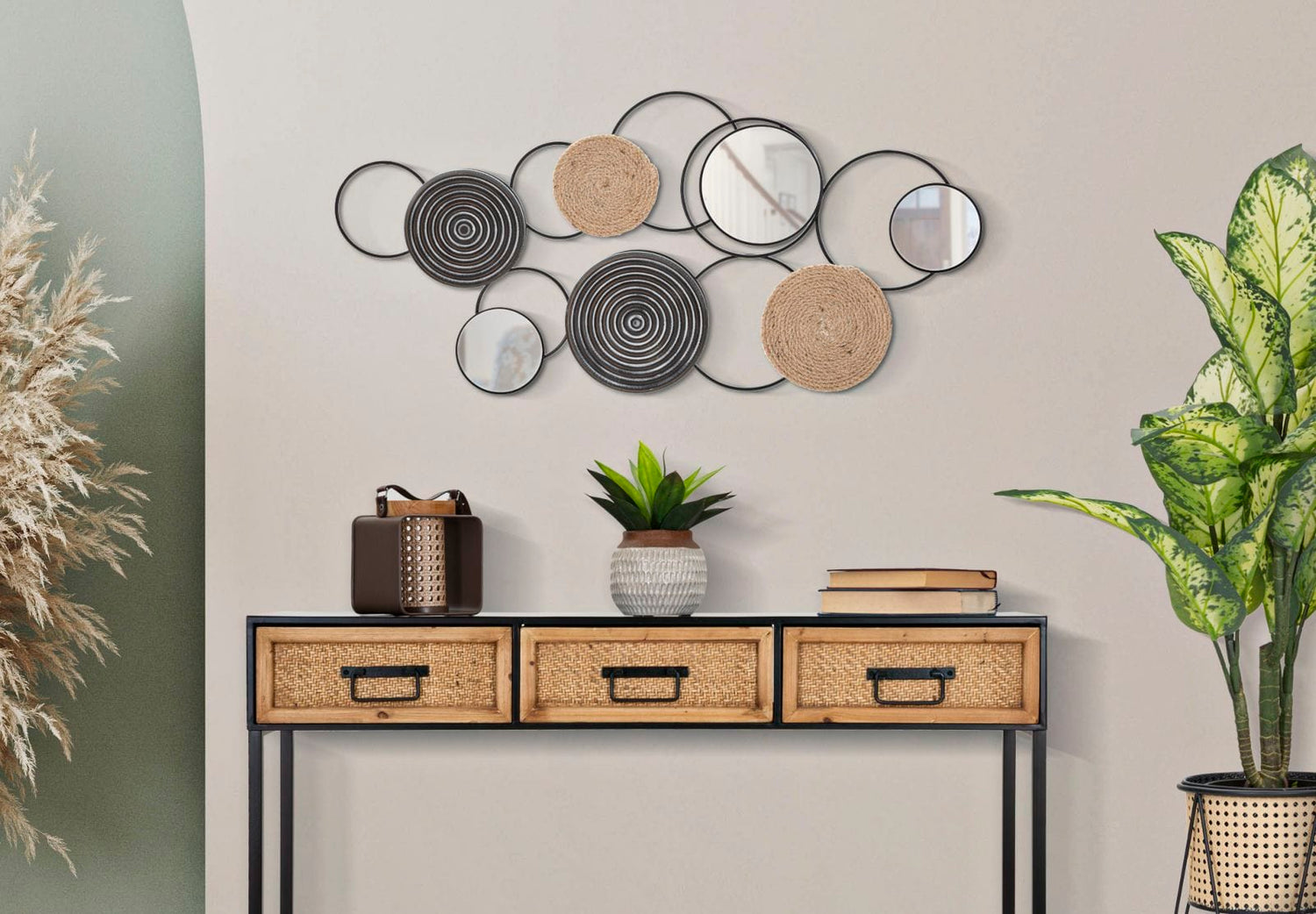 Mauro Ferretti IRON WALL PANEL TRIBY CM 
 106,5X4,5X52