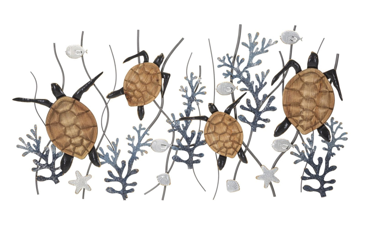 Mauro Ferretti IRON WALL PANEL TURTLE CM 132,7X5,7X69,9