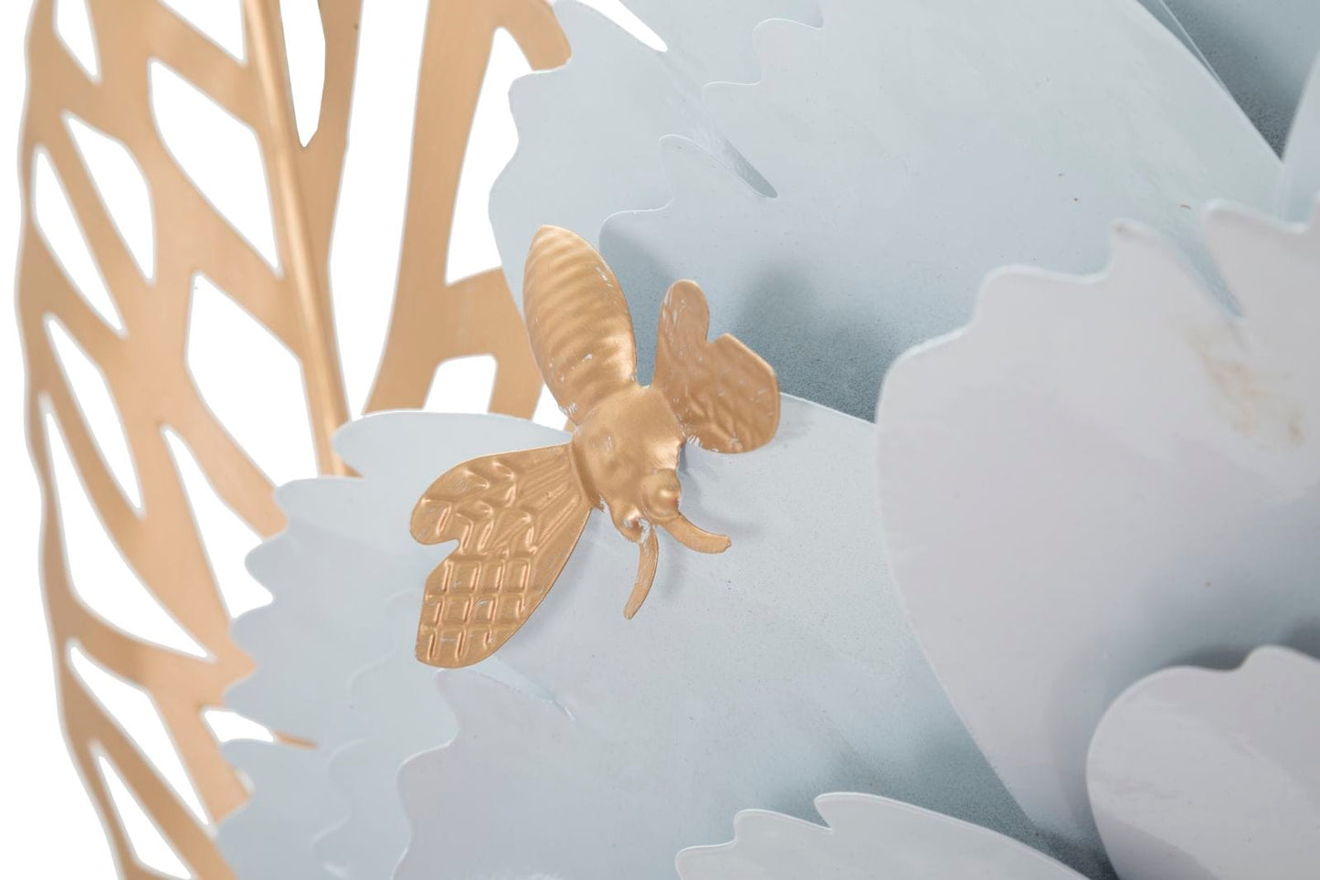 Mauro Ferretti IRON WALL PANEL WHITE DECOR 158X9X60