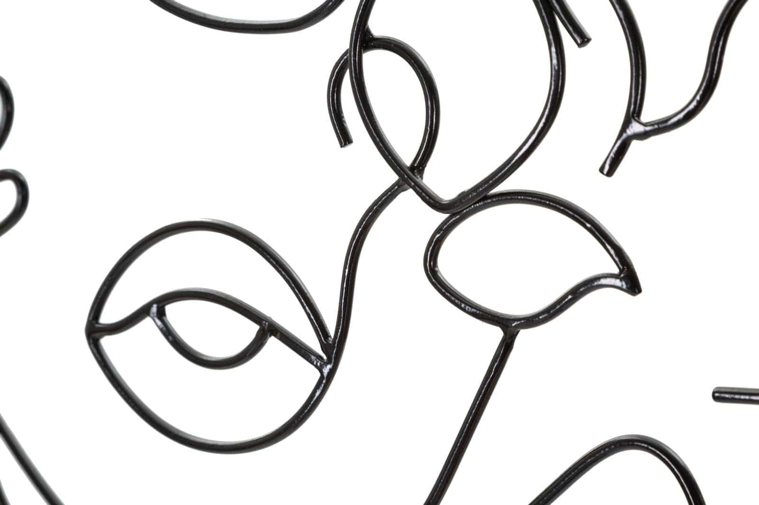 Mauro Ferretti IRON WALL PANEL WOMAN WITH FLOWERS CM 60X1X80