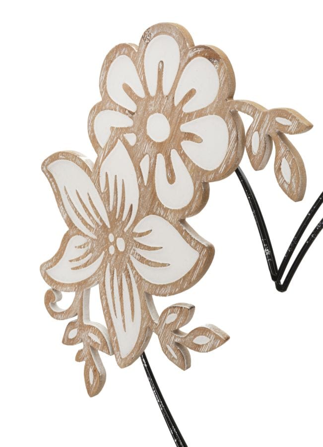 Mauro Ferretti IRON/WOOD WALL PANEL HEART CM 50X2X45 MIN 2