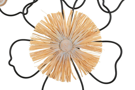 Mauro Ferretti IRON/WOOD WALL PANEL ITIS CM 75X3,5X42