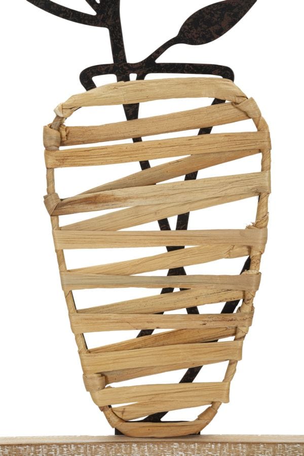 Mauro Ferretti IRON/WOOD WALL PANEL VASO CM 40X3,5X80