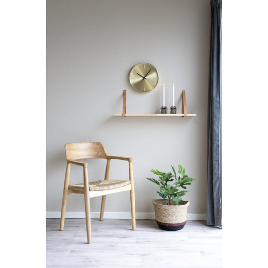 House Nordic ApS Istanbul Wall Clock - Wandklok, aluminium, goud, stil uurwerk, rond, ø30