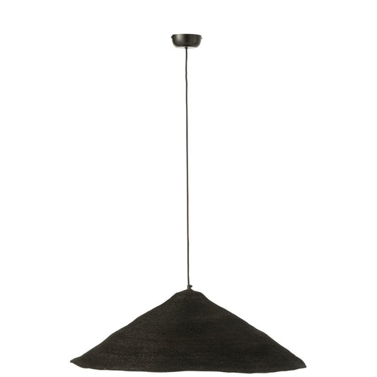 J-Line J-Line angende Lamp Hoed Moonj - gras - zwart - large