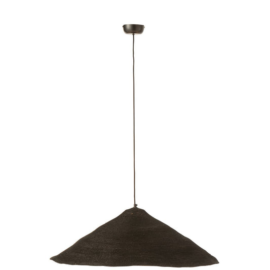 J-Line J-Line angende Lamp Hoed Moonj - gras - zwart - large