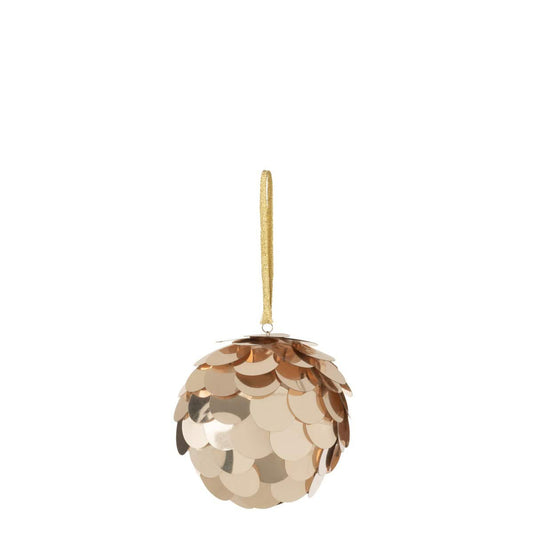 J-Line J-Line Bal Hanger Pailletten Plastiek Champagne