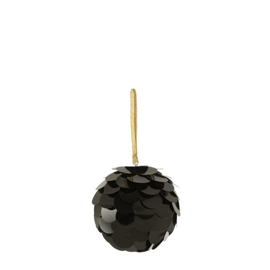 J-Line J-Line Bal Hanger Pailletten Plastiek Zwart