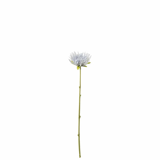 J-Line J-Line bloem Chrysant Mini - kunststof - lichtblauw - 24 stuks