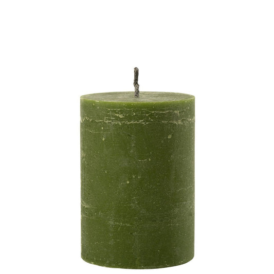 J-Line J-Line Buitenkaars Pilaar Paraffine Groen Medium-95Uren