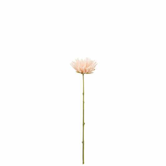 J-Line J-Line Chrysant Mini Plastiek Licht Roze