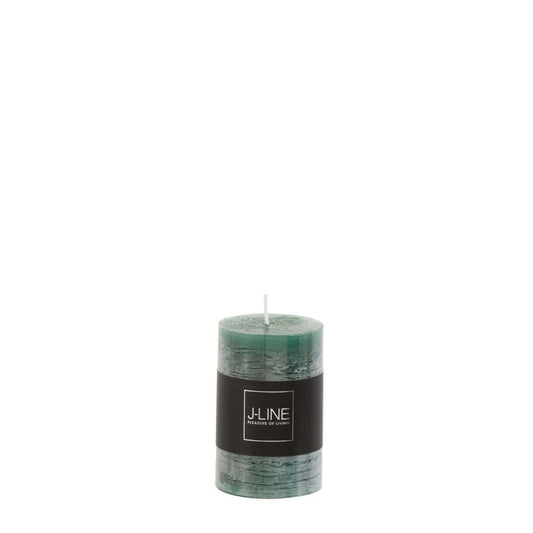 J-Line J-Line cilinderkaars - donkergroen - S - 18U - 6x