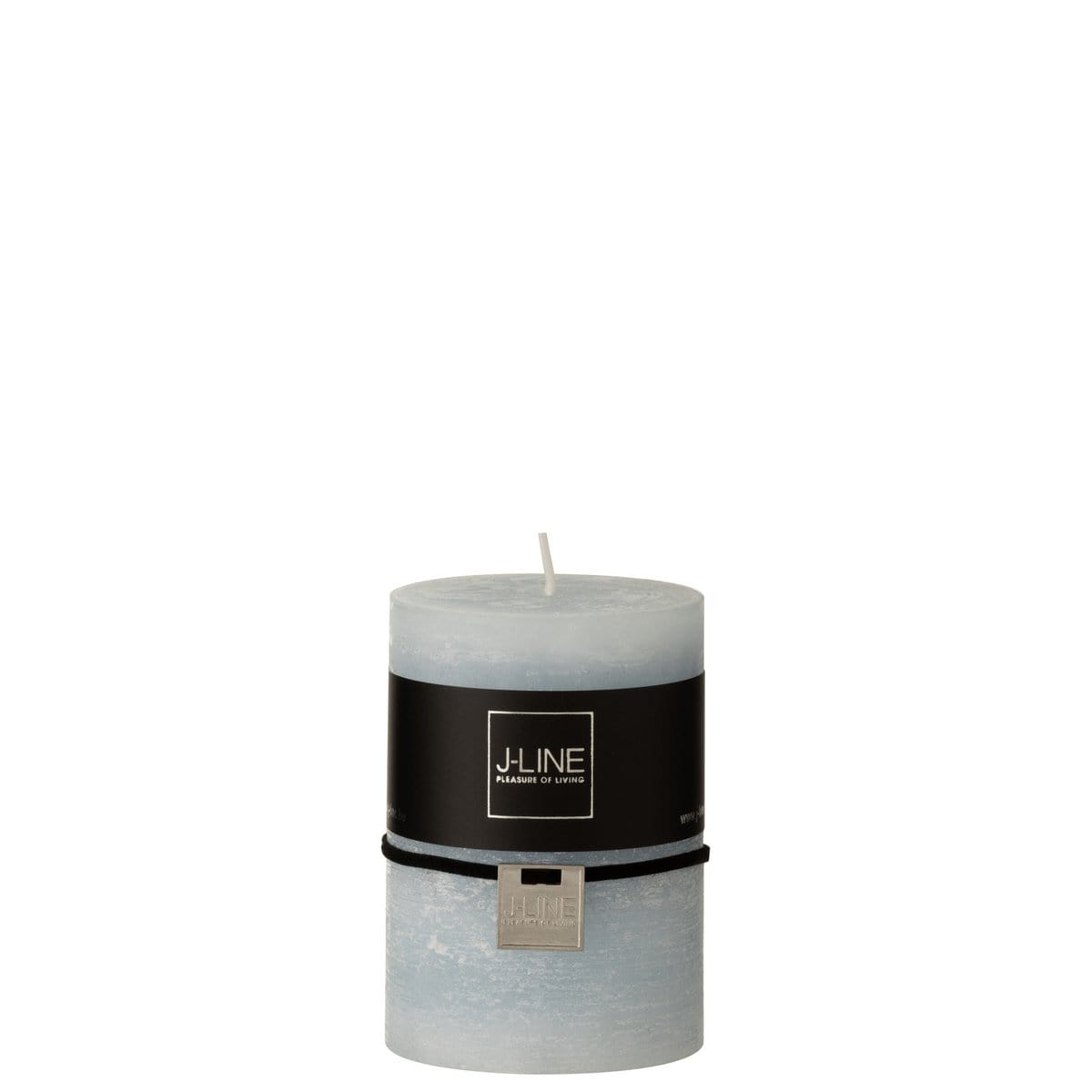 J-Line J-Line cilinderkaars - lichtblauw - 42U - M - 6x