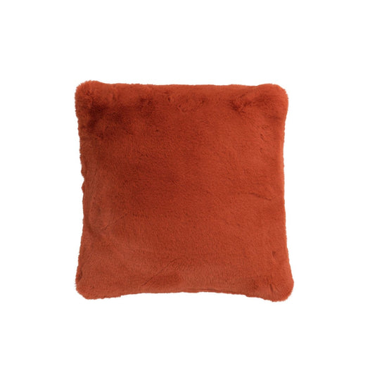 J-Line J-Line Cutie Sierkussen –  Polyester – 45x45 cm – Oranje