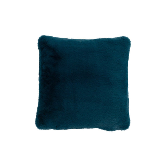 J-Line J-Line Cutie Sierkussen –  Polyester – 45x45 cm – Petrol