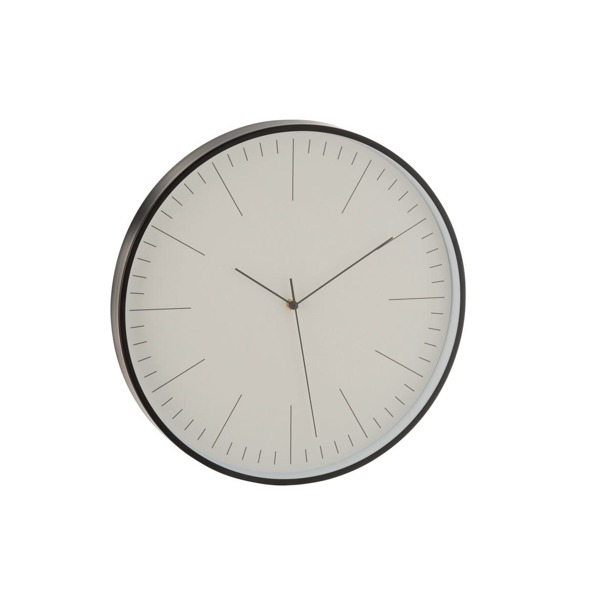 J-Line J-Line Gerbert klok - metaal - zwart - Ø 40 cm