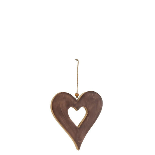 J-Line J-Line Hanger Hart Hout Bruin Groot