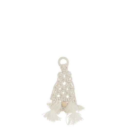 J-Line J-Line Hanger Kabouter Katoen Wit