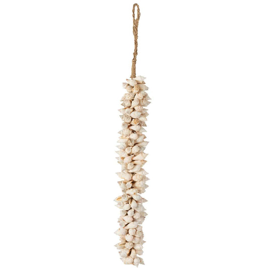 J-Line J-Line Hanger Schelpen Dora Lang Touw Beige