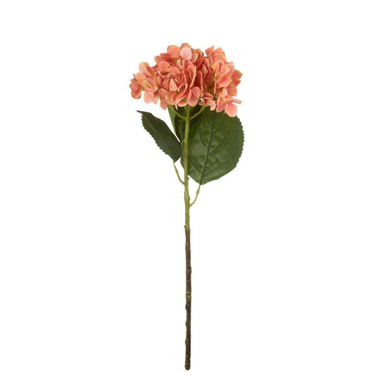J-Line J-Line Hydrangea Textiel Licht Koraal Roze