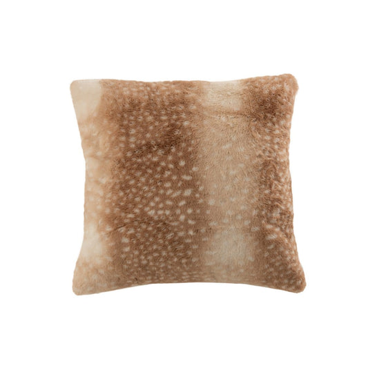 J-Line J-Line kussen Bambi - polyester - bruin/beige