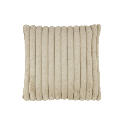 J-Line J-Line Kussen Corduroy Polyester Lichtgrijs