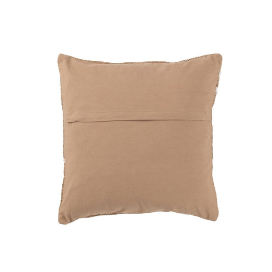 J-Line J-Line kussen Etnisch - katoen - beige/wit