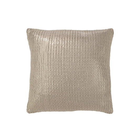 J-Line J-Line kussen Metaalachtig - polyester - goud