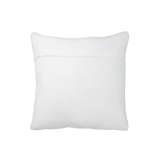 J-Line J-Line kussen Metaalachtig - polyester - zilver