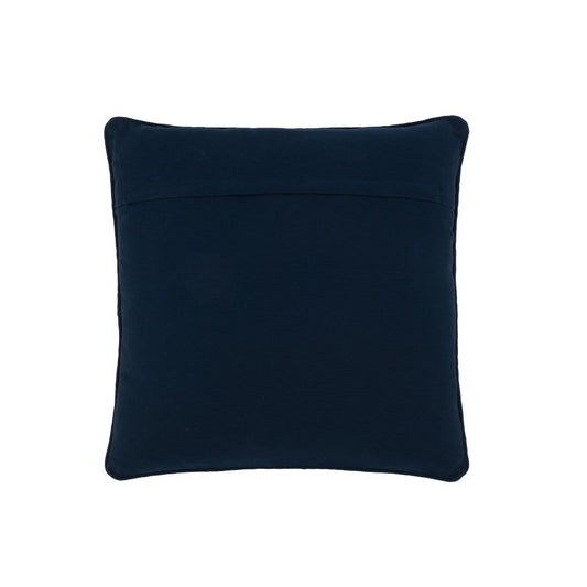 J-Line J-Line kussen Napoli - textiel - blauw