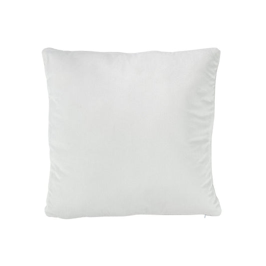 J-Line J-Line kussen Sneeuwvlok - polyester - wit/wart