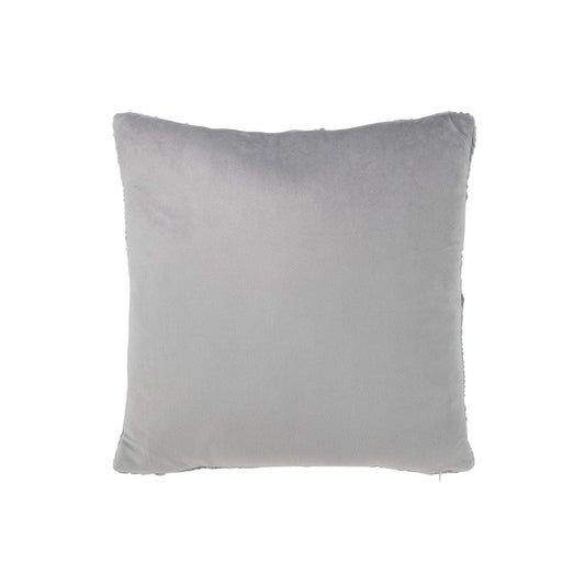 J-Line J-Line kussen Twist - polyester - grijs