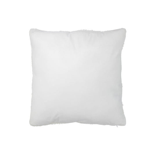 J-Line J-Line kussen Twist - polyester - wit