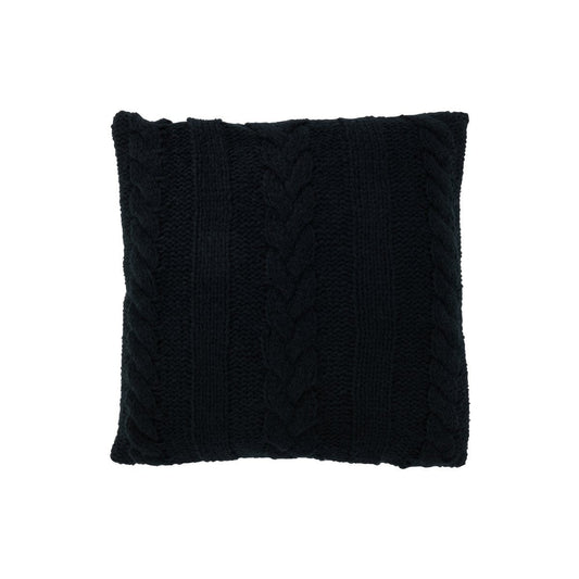 J-Line J-Line kussen Twist - polyester - zwart