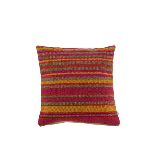 J-Line J-Line kussen Vierkant Anna Groeven - jute - mix