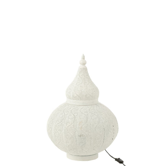 J-Line J-Line lamp Aladin - metaal - wit - small