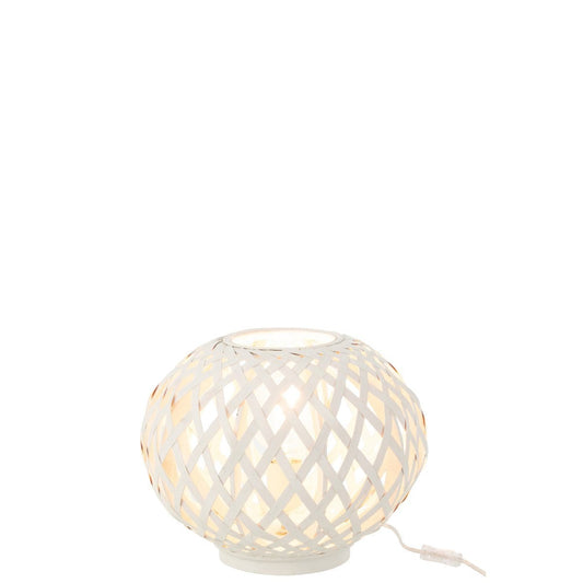 J-Line J-Line lamp - bamboe - wit