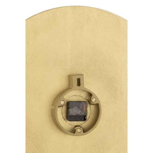 J-Line J-Line Rond klok - metaal - goud - S - Ø 37 cm