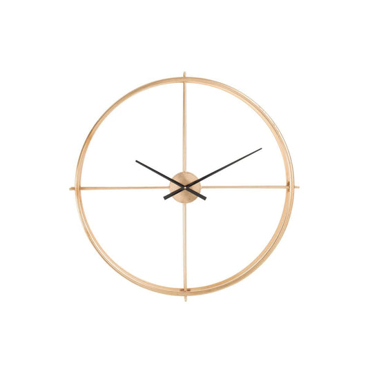 J-Line J-Line Rond klok - metaal - goud - S - Ø 80 cm