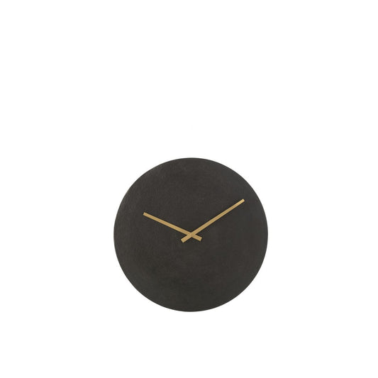 J-Line J-Line Rond klok - metaal - zwart - S - Ø 37 cm