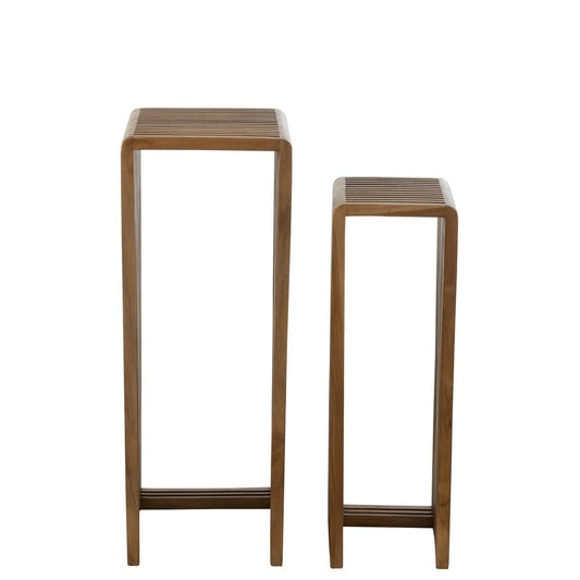 J-Line J-Line Rond Seconden Tandwielen klok - metaal - koper - S - Ø 60 cm