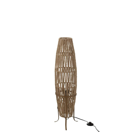 J-Line J-Line staandelamp Gewoven - jute - beige - klein
