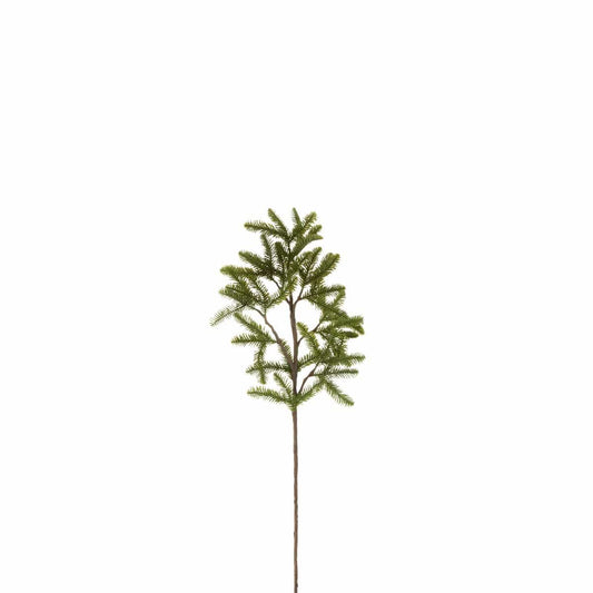 J-Line J-Line Tak Dennenboom+Denappels Plastiek Groen/Bruin Small